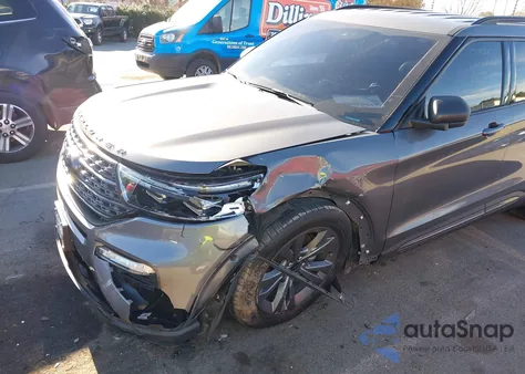 2021 Ford Explorer Xlt from USA, damaged, VIN 1FMSK7DH0MGA77388
